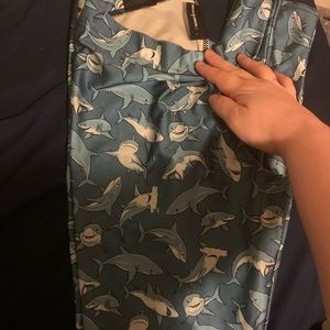 Blackmilk Mr Shark leggings